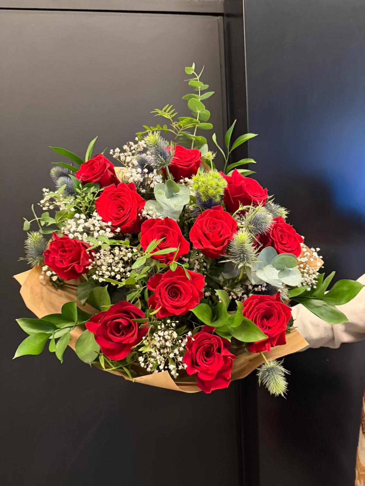 Red Eryngium