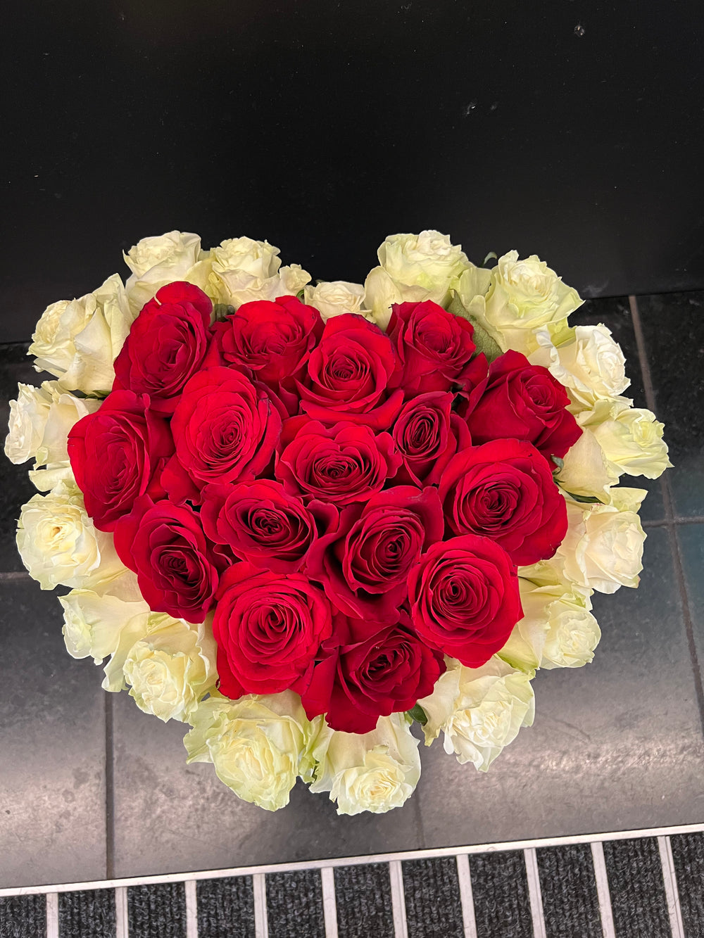 Heart Box White Pink