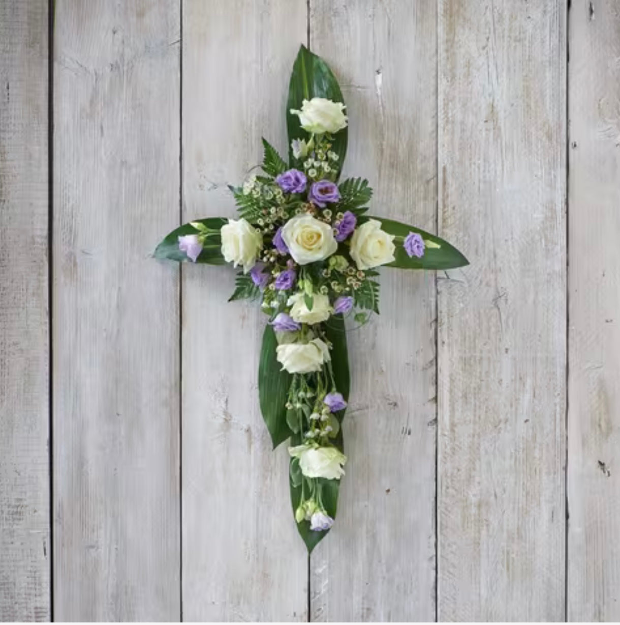 Green & White cross