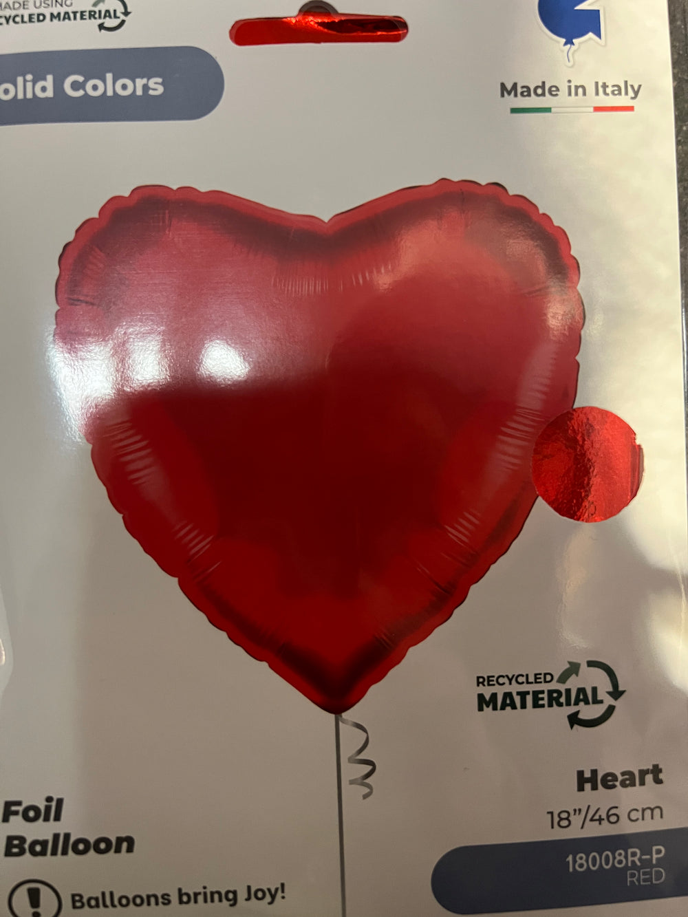Red heart Balloon